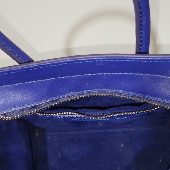 Cobalt Blue designer Inspired Handbag - Picture 7 of 15